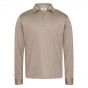 Valenza supima ls polo zip lead grey