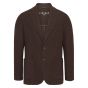 Circolo knit wool colbert coffee brown