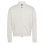 Wahts knitted bomber light grey melange