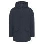 Woolrich stretch arctic parka melton blue