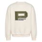 Pal boundary inside out crewneck marshmallow