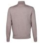 Gran Sasso knitted hybrid jacket taupe
