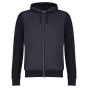 Herno hybride jacket hooded navy