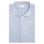 Xacus knitted shirt light blue