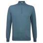 Atelier Del Sud half zip royal bleu super fine