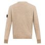Stone Island crew neck biscuit melange
