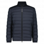 Woolrich Bering tech jacket melton bleu