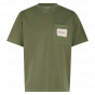 Bram's Fruit chest pocket washed olive