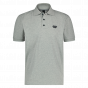 Alpha Tauri polo pique k.m. grey mel.