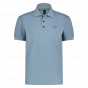 Alpha Tauri polo pique k.m. licht blauw