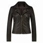 Arma dames leren jas kendall maronne