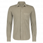 Aspesi, soft stretch shirt zand