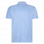 Aurelein badstof polo light bleu