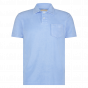 Aurelein badstof polo light bleu