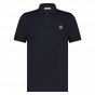 Stone Island heren polo corta slimfit black