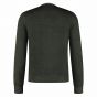 Gran Sasso heren knit v-hals donker groen