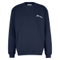 Flaneur Signature sweater navy blue