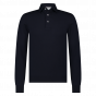 Gran Sasso polo merino marine
