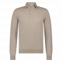 Gran Sasso polo merino ecru