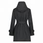 Woolrich belted fayette coat clas navy