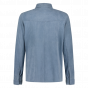 Alter Ego heren suede overshirt licht blauw