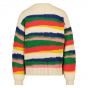 Ottod Ame knit multi col stripe