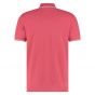 Stone Island heren polo corta slimfit fuchsia