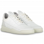 Filling Pieces heren low top bianco perfor off whi