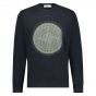 Stone Island heren sweat-shirt navy blue