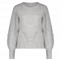 Dante 6 dames matin sweater light grey