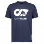 Alpha Tauri logo T-shirt marine