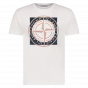 Stone Island t-shirt korte m wit print